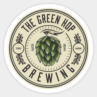 The Green Hop Sticker